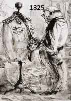 WEBER, A. PAUL, 1893-1980, LITHOGRAPHIE 1965, HANDSIGN., DER NEUE ROCK DES GENERALS, CA. 36X30 CM, PP