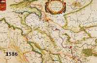 KONVOLUT VON 4 BLATT MIT KUPFERSTICHEN VON WESEL UND UMGEBUNG, 1.) ALTKOLOR. KUPFER- STICHK. V. BLAEU, CA. 1635, CLIVIA DUCATUS ET RAVESTEIN ...
