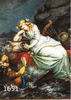 HER, THEODOR, 1838 ROTH BEI WIESLOCH-1892 MÜN- CHEN, MISCHTECHNIK AUF PAPIER, HIER: LORE- LEY, UNSIGN., DER KÜNSTLER STUDIERTE IN STUTTGART U. ...