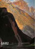 SCHNEIDER, ALFRED, JUGENDSTIL- KÜNSTLER ANFANG 20. JH., WOHL SCHWEIZ, ÖL/LWD., (SEHR LEICHTE FARBABSPLITTERUNG), SONNENBESCHIENENE STEIL AUFRA- ...