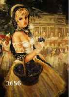 VAHLE, ANDRE, 1911 BERLIN, DEUTSCHER IMPRESSIONIST, DER IN SEINEN MOTIVEN HÄUFIG DAS PARISER GESELLSCHAFTSLEBEN DAR- STELLT, HIER: ...