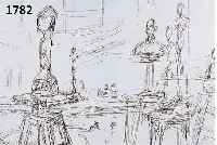 GIACOMETTI, ALBERTO, 1901-1966, 3 LITHOGRAPHIEN UM 1968, SELBSTBILDNIS, FRAUENAKT, IM ATELIER, CA. 18X26 CM U. 34X50 CM, PP.