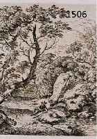KOBELL, FERDINAND, 1740-1799, 2 RADIERUNGEN 1774, IN DER PLATTE SIGN. U. DATIERT, CA. 8X11 CM, PP.