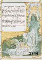 MUCHA, ALPHONS, 1860-1939, 3 FARBLITHOGRAPHIEN, VERSO EBEN- SO 3 FARBLITHOGRAPHIEN 1893, 22X18 CM, PP., DABEI BUCH MIT ZAHLREICHEN FARBABBILDUNGEN