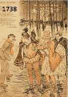 STEINLEN, THEOPHILE, 1859-1923, 2 FARBLITHO- GRAPHIEN 1893, IM STEIN SIGN., DAZU EROTISCHE LITHOGRAPHIE VON GUILLAUME, JE CA. 28X23CM, PP.