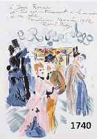 DUFY, RAOUL, 1887-1953, VIER FARBLITHO- GRAPHIEN AUS: HOMMAGE A RAOUL DUFY, LIBRAIRIE PERRIN PARIS 1965, BLATTGR. JE CA. 30 X 24 CM, PP
