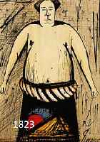 BUFFET, BERNARD, 1928-1999, ZWEI FARBLITHO- GRAPHIEN AUS: EINE REISE NACH JAPAN, MOURLOT PARIS 1981, AUFLAGE 200 EXEMPLARE, 47 X 63 CM MIT ...