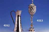 ANANAS-POKAL, HANAU, NEHRESHEIM, MODELL NACH AUGSBURGER VORBILD UM 1540, 800ER SILBER, FEINER GUSS, PARTIELL NACHGESTOCHEN, TEIL- BZW. ...