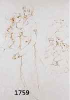 FINI, LEONOR, 1908-1996, RADIERUNG AUS: MONSIEUR VENUS, HANDSIGNIERT, CA. 16 X 20 CM, PP