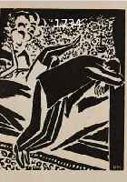 Masareel, Frans, 1889-1972, 11 Holzschnitte von 1920, Im Stock monogr., ca. 10 x 7 cm