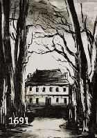 de Vlaminck, Maurice, 1876-1958, Lithographie aus Mont Cinere, handsign., Auflage 80 Exempl., WVZ Nr. 241, ca. 16 x 13 cm, PP