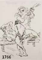 KOKOSCHKA, OSKAR, 1886-1980, ARISTOPHANES, RADIERUNG VON 1967, HANDSIGNIERT, CA. 26 X 20 CM, PP