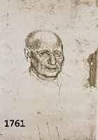 FUCHS, ERNST, PROF., GEB. 1930 WIEN, PORTRÄT PAUL PROUTE, RADIERUNG VON 1966, HANDSIGNIERT, BEZ.: 1. ZUSTAND, EINZIGER PROBEDRUCK, CA. 23 X 17 ...