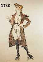 BEHRENDT-CORINTH, CHARLOTTE, EHEFRAU DES LOVIS CORINTH, MADAME O, LITHOGRAPHIE, UM 1920, HANDKOLORIERT, HANDSIGN., CA. 42 X 25 CM
