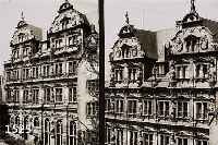 SAMMLUNG AUS 48 HISTORISCHEN FOTOGRAFIEN VON HEIDELBERG UND UMGEBUNG, UM 1920-50, SCHLOß, NECKARTAL U.A., VERSCH. GRÖßEN, AUFGEZOGEN