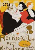 TOULOUSE-LAUTREC, HENRI DE, 1864-1901, VIER LITHOGRAPHIEN AUS JULIEN, UM 1960, CA. 23 X 33 CM, PP