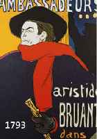 TOULOUSE-LAUTREC, HENRI DE, 1864-1901, VIER LITHOGRAPHIEN AUS JULIEN, UM 1960, CA. 23 X 33 CM, PP