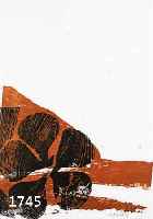 GRIESHABER, HAP, 1909-1981, GESPRÄCHE UNTER DEM BAUM, FARBHOLZSCHNITT VON 1968, HANDSIGN., CA. 43 X 34 CM, PP