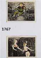 FOUJITA, TSUGUHARU, 1886-1968, SECHS FARBHOLZSCHNITTE, UM 1920, JE CA. 15 X 11 CM, PP