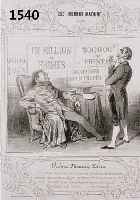 DAUMIER, HONORé, 1808-1879, VIER LITHO- GRAPHIEN AUS ROBERT MACAIRE, UM 1838, BANKIER, SOLDAT, VERMIETER, VATER UND SOHN, JE CA. 24 X 13 CM, PP
