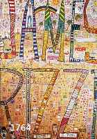 RIZZI, JAMES, ENJOY, FARBOFFSET VON 1988, MITTIG UNTEN HANDSIGNIERT, CA. 91 X 65 CM