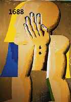 ANTES, HORST, GEB. 1936, FIGURE BEUTIFUL, FARBLITHOGRAPHIE, HANDSIGNIERT, NUM. 594/999, CA. 95 X 66 CM