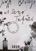 BEUYS, JOSEPH, 1921-1986, DINO TAFURI, OFFSET AUF DÜNNEM PAPIER, HANDSIGNIERT, CA. 69 X 46 CM
