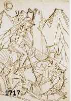BARGHEER, EDUARD, 1901-1979, RADIERUNG VON 1960, HANDSIGNIERT UND DAT., CA. 32 X 23 CM