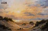 FREYBERG, EDGAR, * 1927, LIT. VGL. GOREUFLO, DÜNEN AUF SYLT, ÖL/LWD., SIGN., 60 X 80 CM