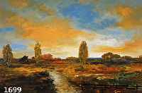NÖMEIER, FRED, GEB. 1938 MÜNCHEN, LANDSCHAFT IM DACHAUER MOOR, ÖL/LWD, RE. U. SIGN., CA. 44 X 59 CM, R.