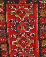 Karabagh Kelim, Russland, 294 x 154cm, Ehz 3, um 1960.
