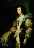 UNBEKANNTER KÜNSTLER, ENDE 20.JH., KOPIE NACH ANTON VAN DYKS GEMÄLDE "MADAME DE TASSIS" , ÖL/LWD, VERSO BEZ., 90 X 60 CM, R.