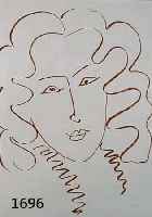 Matisse, Henri, 1869-1954, vier Farblitho- graphien aus: Florileges des Amoures de Ronsard, Edito-Service Genf autorisiert von A. Skira, Blattgr. ...