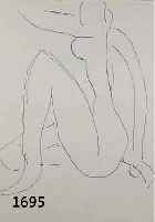 Matisse, Henri, 1869-1954, La Perruche et la Sirene, drei Pochoirs, Ed. Berggruen, Jacomet Paris 1955, Blattgr. je ca. 27 x 20cm, PP