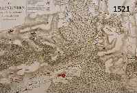 KONVOLUT VON 3 BLATT HOHNELINDEN UND UM- GEBUNG, 1.) ALTKOLOR. LITHO KARTE AUS ATLAS JOMINI A. H. DE ATLAS POUR HISTORI CRITIQUE ET MILITAIRE..., ...