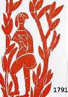 GRIESHABER, HAP,FARBHOLZSCHNITT 1968, AUF- LAGE 100, HANDSIGNIERT, CA. 30 X 21 CM, PP