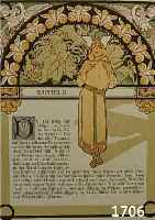 ALPHONS MUCHA, VERSO 2 FARBLITHOGRAPHIEN 1893, 2 FARBLITHOGRAPHIEN, CA. 19 X 14 CM, PP