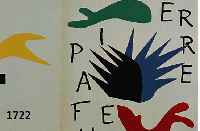 HENRI MATISSE, FARBLITHOGRAPHIE 1947, PIERRE AFEU, IM STEIN MONOGRAMMIERT, CA. 15 X 25 CM, PP, R