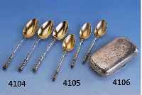 ZIGARETTENETUI, PETERSBURG UM 1890, MEISTERMARKE IVANOV, MOISE, 84ER SILBER, INNENVERGOLDET, WURDE 1849 SILBERSCHMIEDE- MEISTER, ALLS. GRAVIERT, ...