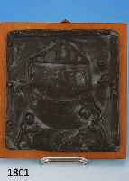 SEMEGHINI, PIO, 1878-1964, ARCHE NOAH, BRONZERELIEF, SIGNIERT, CA. 23 X 21 CM