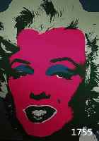 WARHOL, ANDY, 1928-1987, MARYLIN, FARBSIEB- DRUCK AUS DER EDITION S. B. MORNING, RÜCK- SEITIG SO GESTEMPELT UND MIT STEMPEL: "FILL IN YOUR ...