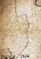 KUPFERSTICHKARTE VON SANSON/JAILLOT, PARIS, 1695, LE PALATINAT ET ELECTORAT DU RHEIN, MIT SPARSAMEM GRENZKOLORIT UND ZWEI KARTUSCHEN MITTELBUG, CA. ...