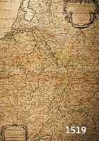 KUPFERSTICHKARTE VON SANSON/JAILLOT, PARIS 1692, LE COURS DE LA RIVIERE DU RHIN, VON DER QUELLE BIS ZUR MÜNDUNG, MIT BUGFALTE, ZWEI KARTUSCHEN, ...