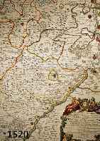 KUPFERSTICHKARTE VON PIERRE MORTIER, AMSTERDAM UM 1690, CARTE PARTICULIERE DES PAYS QUI ONT SITUEZ ENTRE LE RHEIN, LA SARRE, LA MOSELLE ET LA BASSE ...