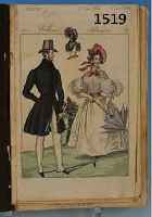 CA. 55 MODESTICHE, FRANKREICH 1832-47, COSTUMES PARISIENS-PARISER MODEN Z.T. MIT SCHNITTMUSTERN, JOURNAL DES DEMOISELLES, KOLORIERT, IN EINEM ...