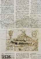 KONVOLUT VON 2 BLATT BAD SEGEBERG UND UM- GEBUNG, 1.) SEHR SELTENER KUPFERSTICH AUS VALEGIO, CA. 1713 SEGEBERGA AUF DER EINFACHEN BUCHSEITE, ...