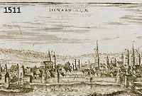 KONVOLUT VON 3 BLATT VON OSNABRÜCK UND UM- GEBUNG, 1) KUPFERSTICH V. BODENEHR, CA. 1720, GA OSNABRUGUM, MIT ERKLÄRUNGEN AM RECHTEN U. LINKEN ...