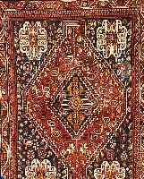 Shiraz, Persien, 233 x 155cm, Ehz 4-5 ca.70 Jahre