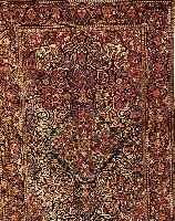 Keschan, Persien, 219 x 137cm, Ehz 4 FLor Wolle, um 1930