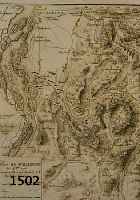 2 BLATT MIT SCHLINGEN BEI KANDER, 1.) ALT- KOLOR. LITHO. KARTE V. JOMINI A. H. DE ATLAS POUR HISTORIE CRITIQUE ET MILITARE PARIS, CA. 1823, ...